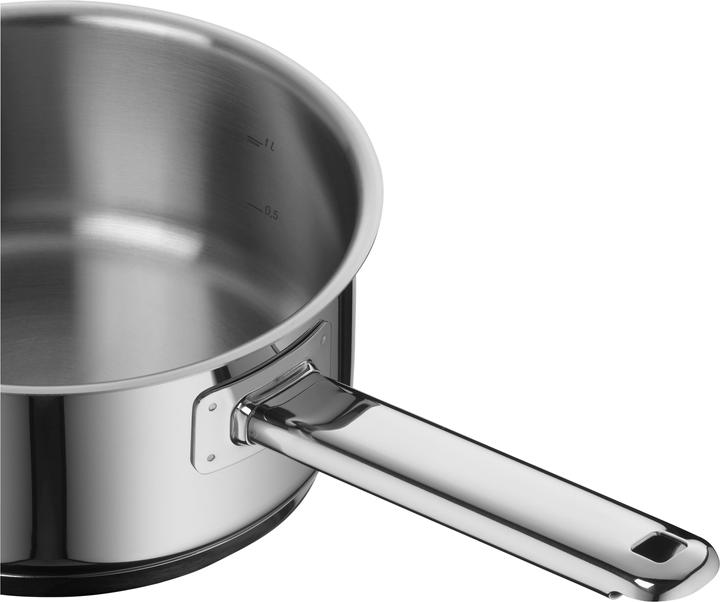 Actual product image WMF Saucepan PREMIUM ONE silver-coloured (16 cm, Milk pan, Stainless steel)