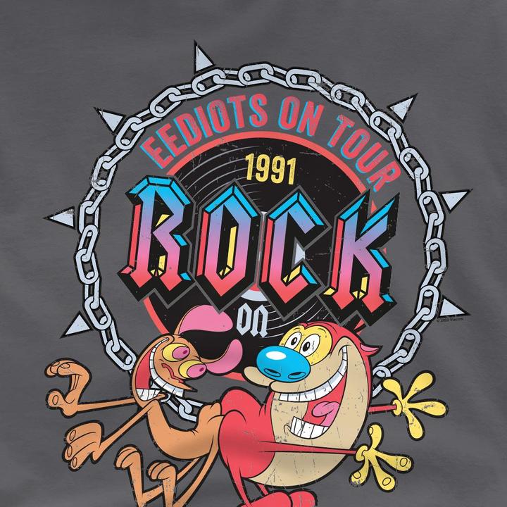 Image du produit Ren & Stimpy - T-shirt EEDIOTS ON TOUR - Homme (XL)