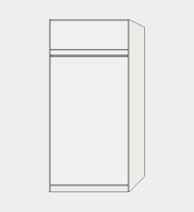 Produktbild Jutzler Drehtürenschrank 2-türig (102 x 58.5 x 195 cm)
