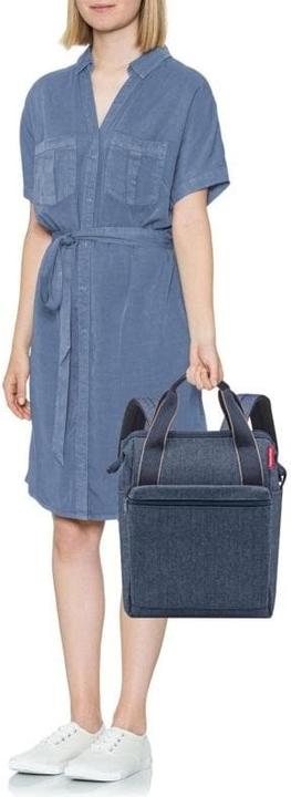 Image du produit reisenthel Sac à dos Allrounder R Herringbone Dark Blue (12 l)