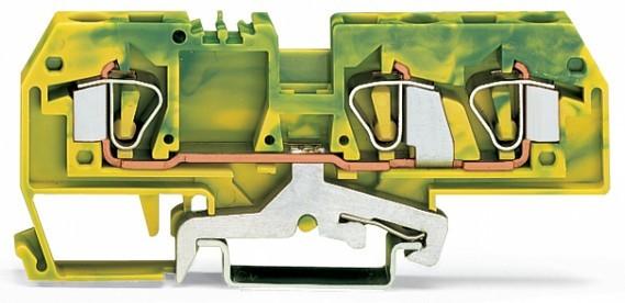 Image du produit Wago Grounded Din Terminal 6mm2