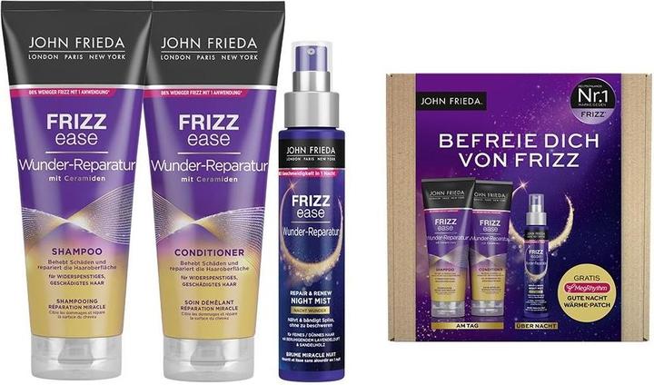 Immagine prodotto John Frieda Frizz Ease - Set di meraviglie notturne (Set per la cura dei capelli)