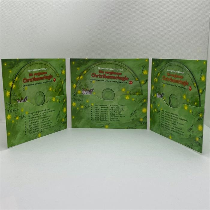 Produktbild Die vergässene Christbaumchugle, Adventskalendergeschichte in 25 Teilen, 3 CD s