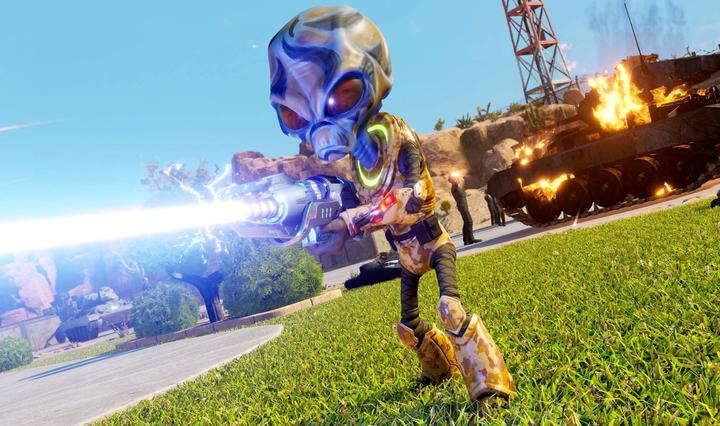 Actual product image THQ Destroy all Humans (Switch, FR, IT)