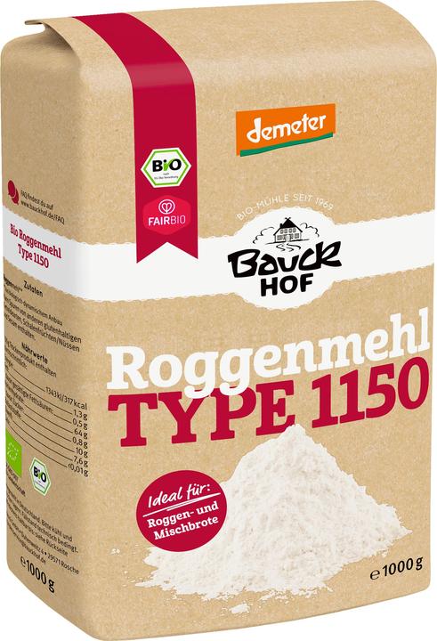 Bauckhof Roggemehl (1000 g)