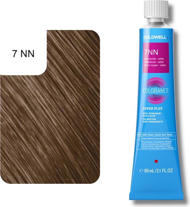 Image du produit Goldwell Colorance Tube Demi-Permanente (7NN blond moyen extra)