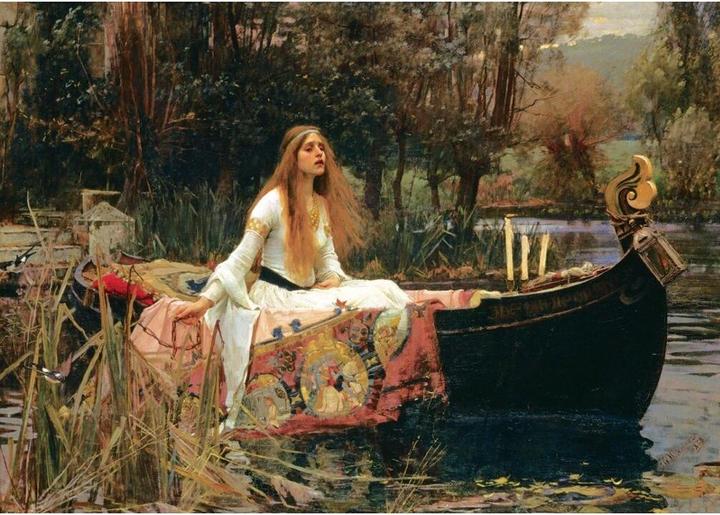 Actual product image Lamberth Puzzle 2000 pieces John William Waterhouse - The Lady of Shalott, 1888 (2000 pieces)