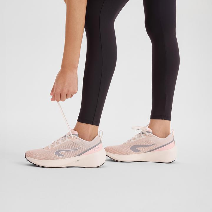 Actual product image Kiprun Laufschuhe Damen - KipCore beige/rosa (40)