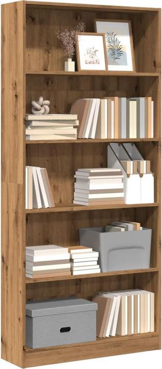 Produktbild VidaXL Bücherregal Regal Standregal Büroregal Aufbewahrungsregal Artisan-Eiche (80 x 24 x 176 cm)