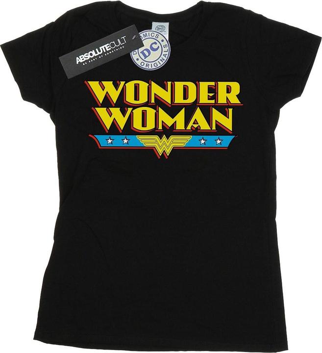 Wonder Woman Text Logo TShirt (M)