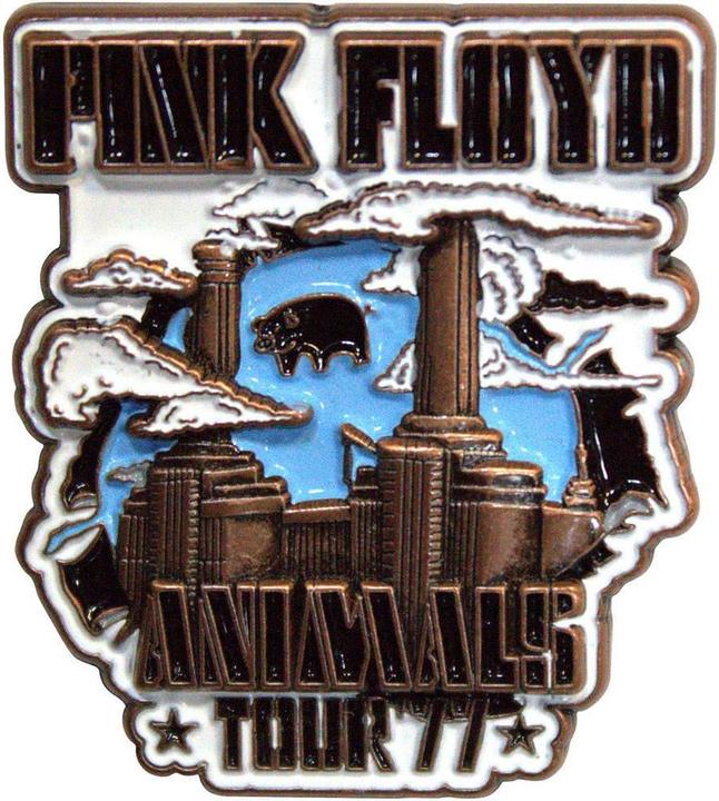 Actual product image Pink Floyd Animals Tour 77 Badge