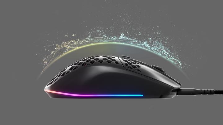 Produktbild SteelSeries Aerox 3 Maus Onyx (Kabelgebunden)