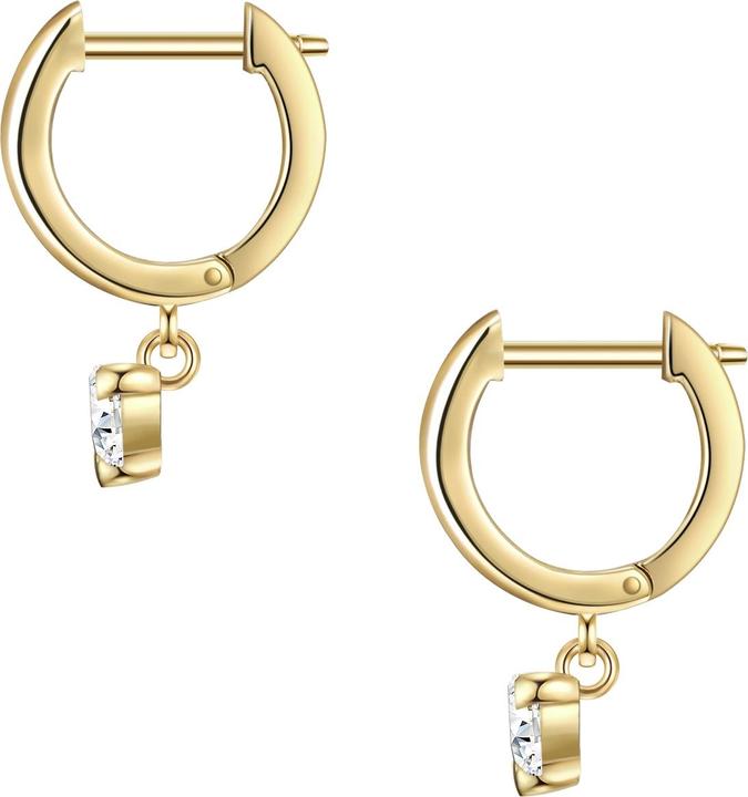 Image du produit Lulu & Jane Boucles d'oreilles femme coeur laiton - 35638 (Laiton)