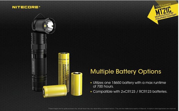 Produktbild Nitecore Mt21c (13.10 cm, 1000 lm)