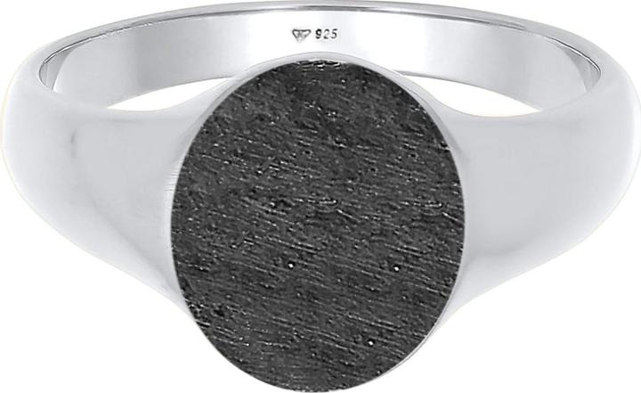 Produktbild Kuzzoi Ring Basic Cool Siegelring Herren Matt 925 Silber (66, 925 Silber)