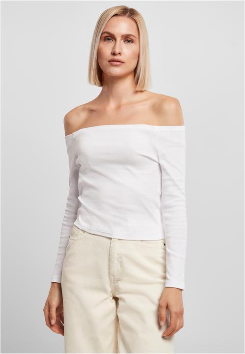 Immagine prodotto Urban Classics Donna Off Shoulder Rib Longsleeve - 16497 (5XL)
