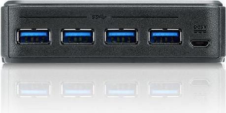 Image du produit Aten HUB USB 1x microUSB + 4x USB-A 3.0 (US234-AT) (USB-A, 4 Ports)