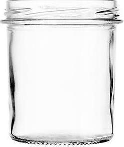 Actual product image Okko JAR 350ML 6PCS WITHOUT LID 82MM