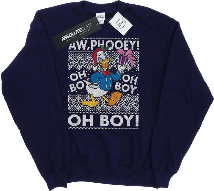Produktbild Disney Donald Duck Christmas Fair Isle Sweatshirt (M)