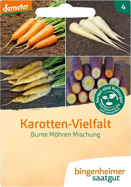 Image du produit Bingenheimer Saatgut Möhren-Mischung Karotten-Vi (Graines de légumes)