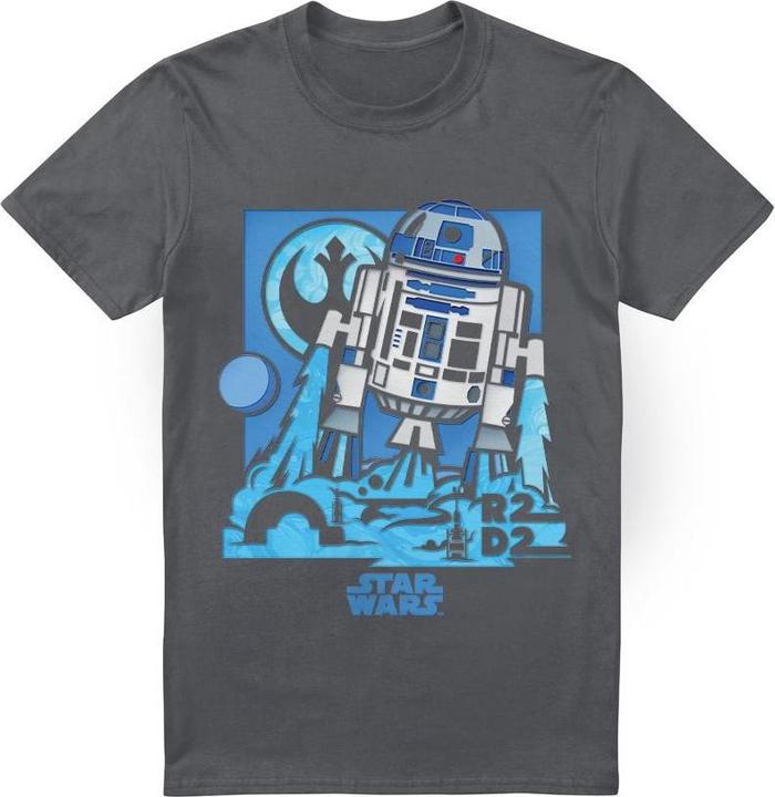 Immagine prodotto Star Wars Papercut Maglietta R2-D2 Uomo (XL)