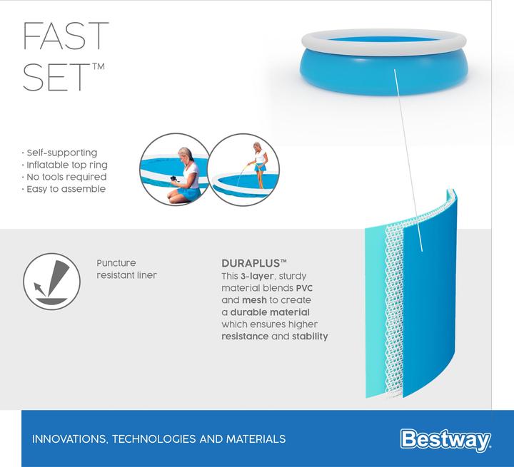 Produktbild Bestway Fast Set (Ø 366 x 76 cm)