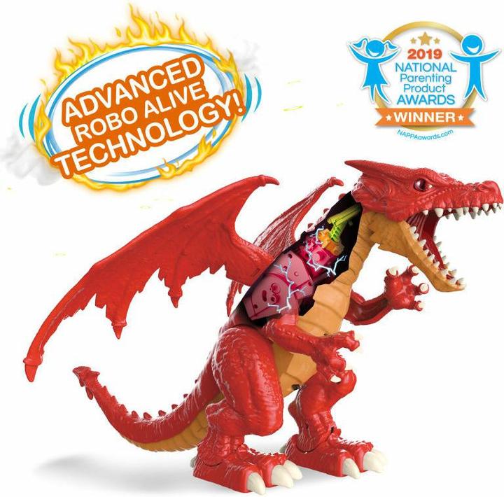 Actual product image Zuru Fire-breathing, roaring dragon