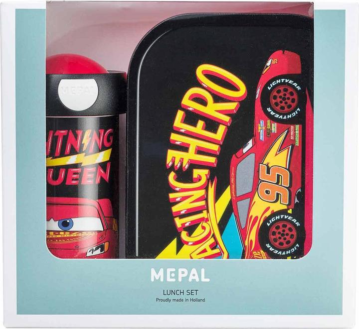 Image du produit Mepal Break Set Campus (Tasse à fermeture + Lunch Box) Cars go