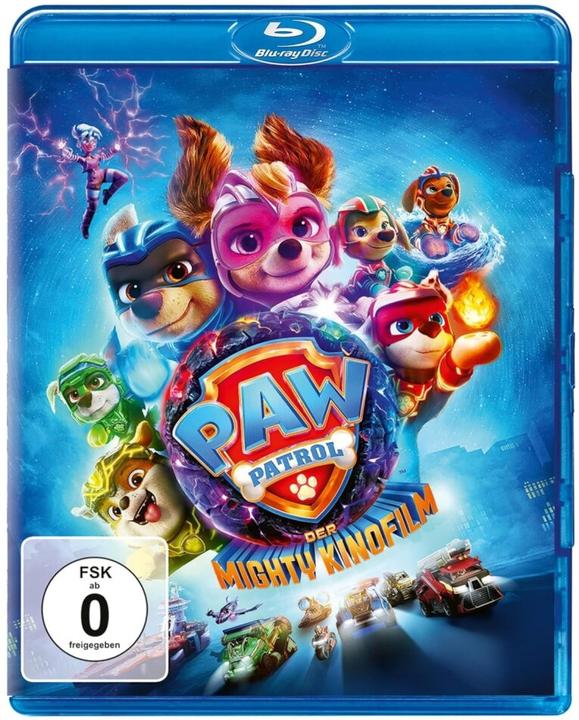 Actual product image Paw Patrol - The Mighty cinema film - BR (Blu-ray, 20231214, German, Spanish, Danish, Japanese, Norwegian, Finnish, Swedish, Italian)