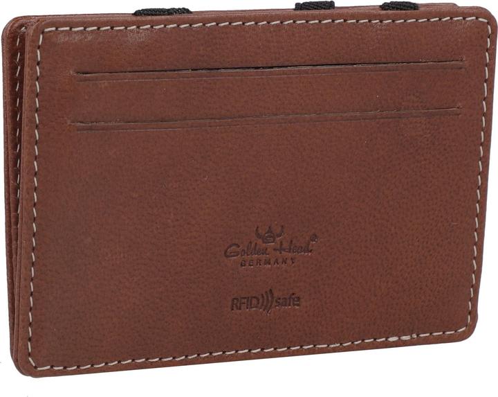 Image du produit Golden Head Porte-cartes de crédit Bari en cuir 7 cm
