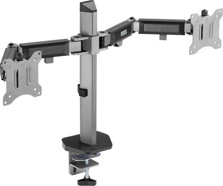 Actual product image Ergo Office Articulated mount for two deluxe monitors, 17"-32", max. 9kg, ER-449< (Table, 32")