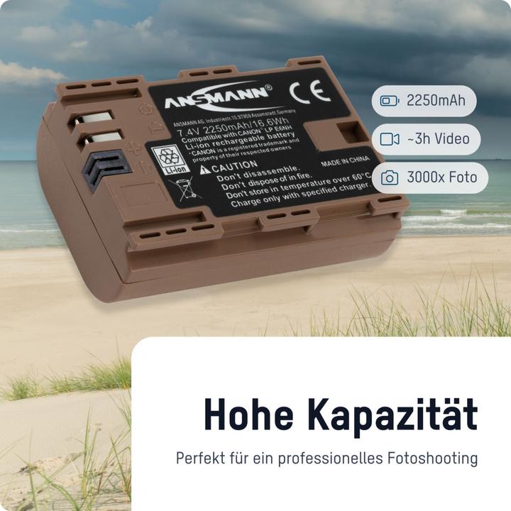 Produktbild Ansmann Akku Kamera A-Can LPE6 NH Canon EOS (Akku)