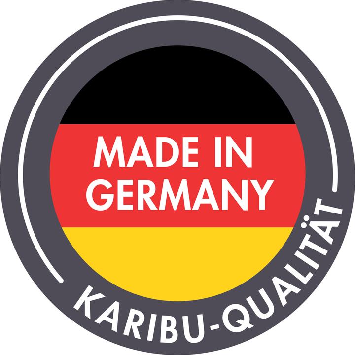 Immagine prodotto Karibu Sandkasten Max mit Dach und Matschküche