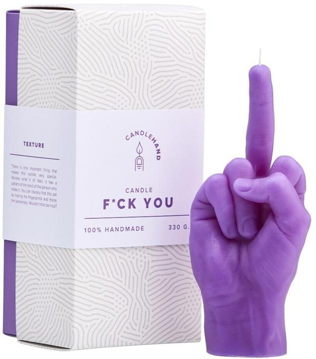 Immagine prodotto Candle Hand F*ck you (1 pz.)