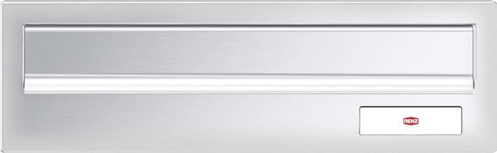 Renz Frontplatte kombinierbar, eckig, 300 x 110 mm, Aluminium silber eloxiert