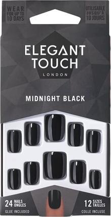 Actual product image Elegant Touch Nails Midnight Black (Midnight Black)