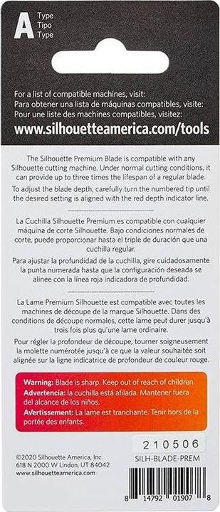 Immagine prodotto Silhouette Lama di ricambio Premium