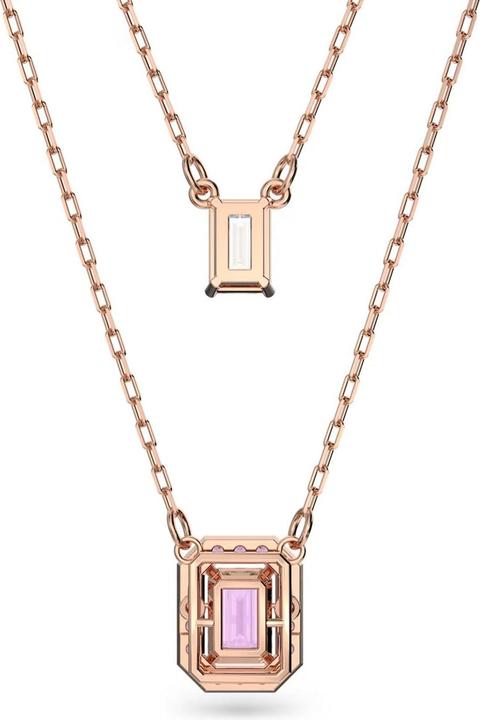 Actual product image Swarovski Millenia Necklace Violet Rosé (Swarovski Metal, 41 cm)