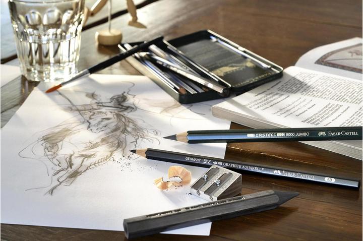 Produktbild Faber-Castell Bleistift Castell 9000 (5.30 mm, HB, 10 x)