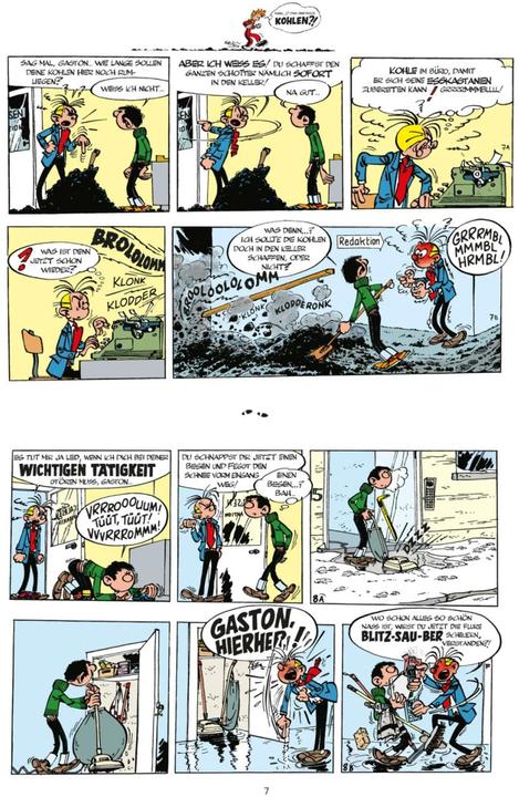 Actual product image Gaston Neuedition 1: Erste Katastrophen (German, André Franquin, 2019)