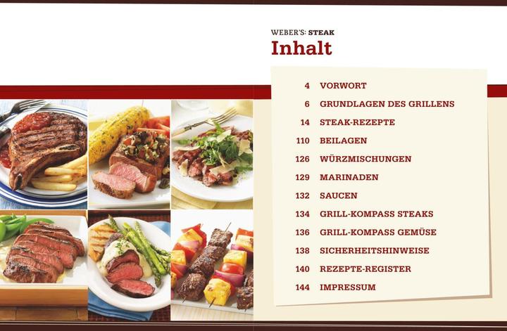 Produktbild Weber s Steak (Deutsch, Jamie Purviance, 2011)