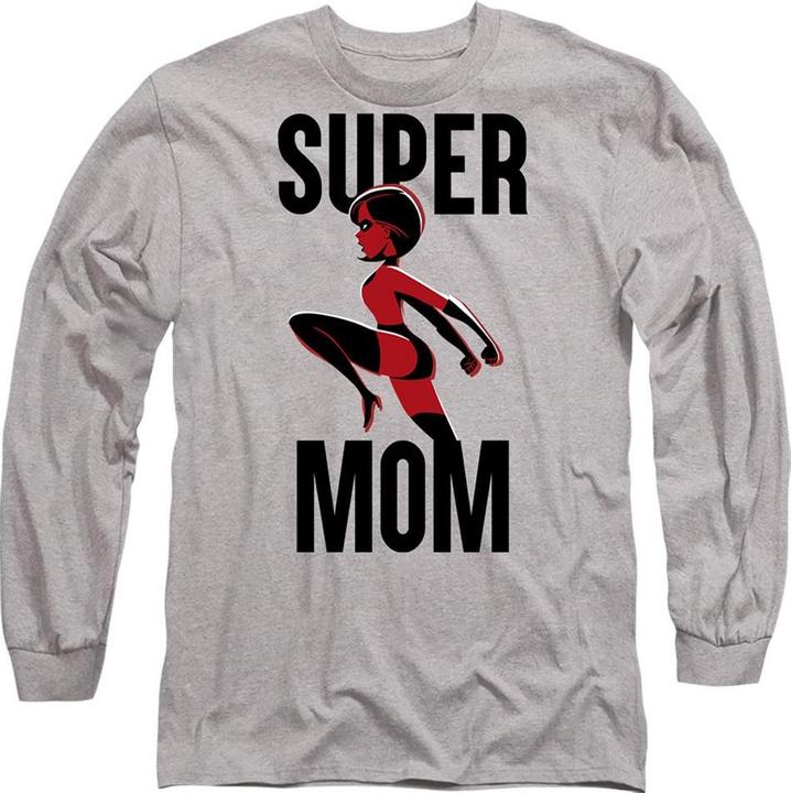 Actual product image Unisex Adult Super Mom T-Shirt (M)