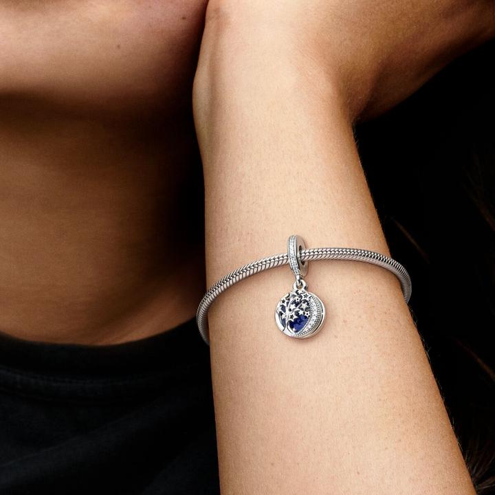 Actual product image Pandora Tree, galaxy & moon (Silver 925)