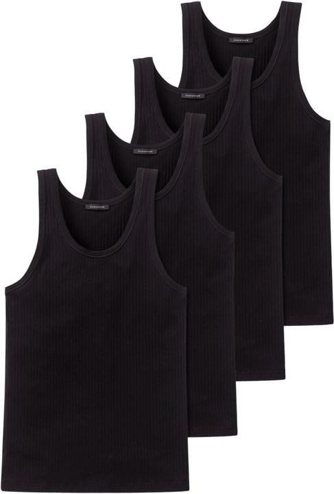 Produktbild Schiesser 4er Pack Cotton Essentials Authentic Unterhemd (XL)