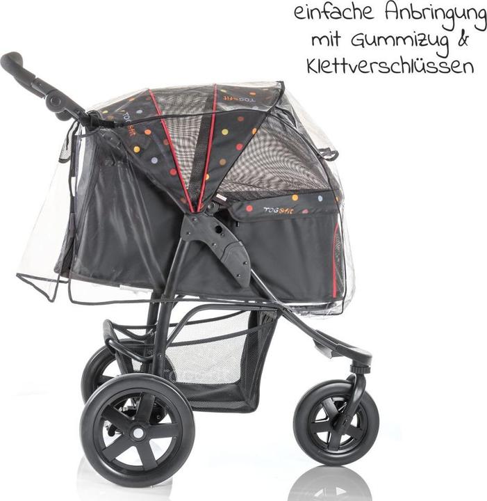 Produktbild Zamboo Hundebuggys Regenschutz für TOGfit Pet Roadster (Hund)
