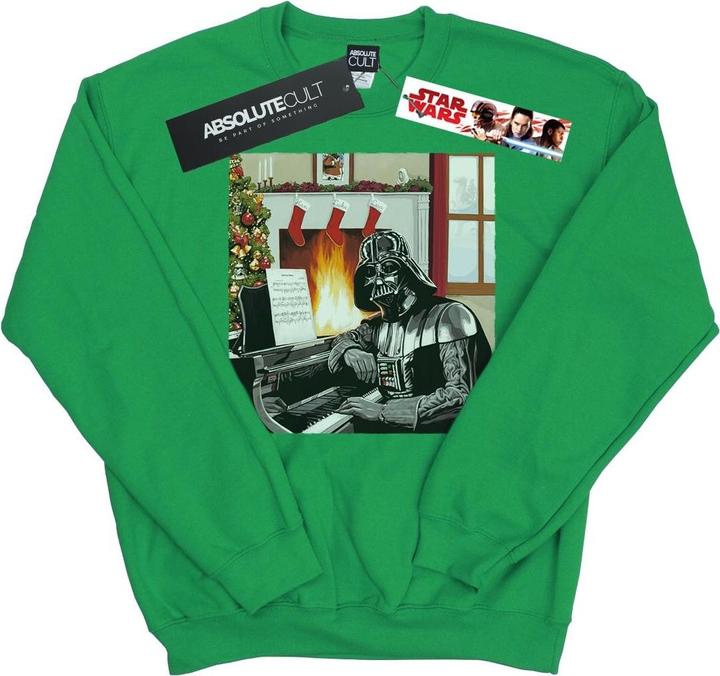 Star Wars Darth Vader Christmas Piano Sweatshirt