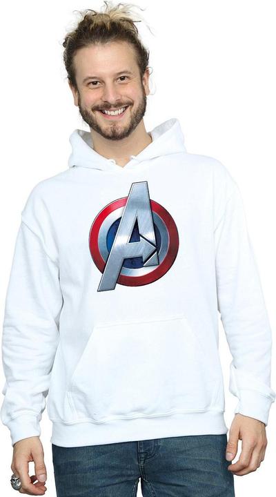 Actual product image Mens Avengers 3D Logo Hoodie (3XL)