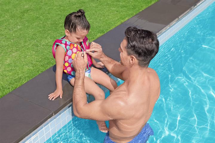 Actual product image Bestway Life jacket (S/M, up to 11 kg)