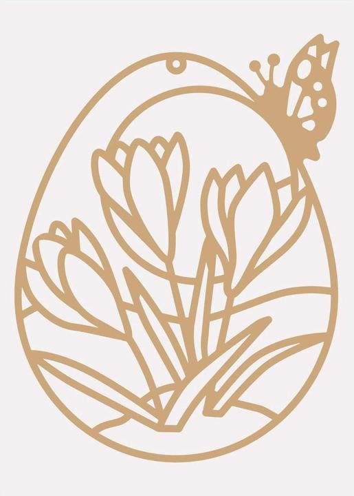 Actual product image Folia Easter transparent pictures craft set 21 pieces