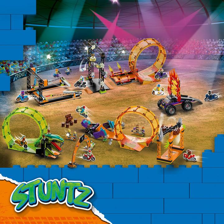 Produktbild LEGO Schimpansen-Stuntlooping (60338, LEGO City)